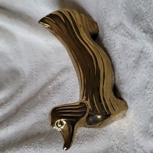Dachshund Gold Figurine